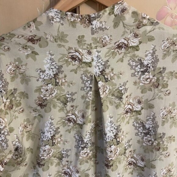 BLUE SKY CLOTHING Linen and Bamboo Coordinating Tank and Cardigan Size S & M - Picture 6 of 10